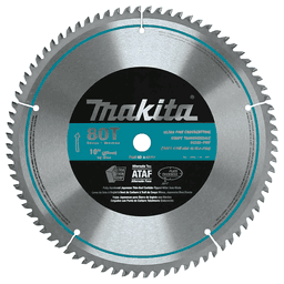 10" x 80 Teeth Cross-Cut Micro-Polished Miter Saw Blade