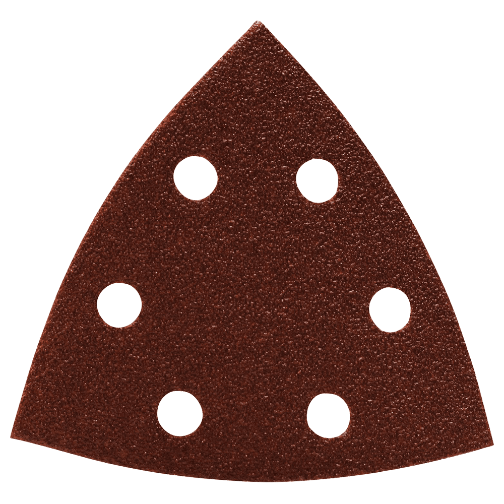 Hook/Loop 100 Grit Oscillating Multi-Tool Sandpaper, Aluminum Oxide on Paper (10/Box)