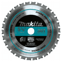 5-3/8" x 30 Teeth General Purpose Cross-Cut Saw Blade