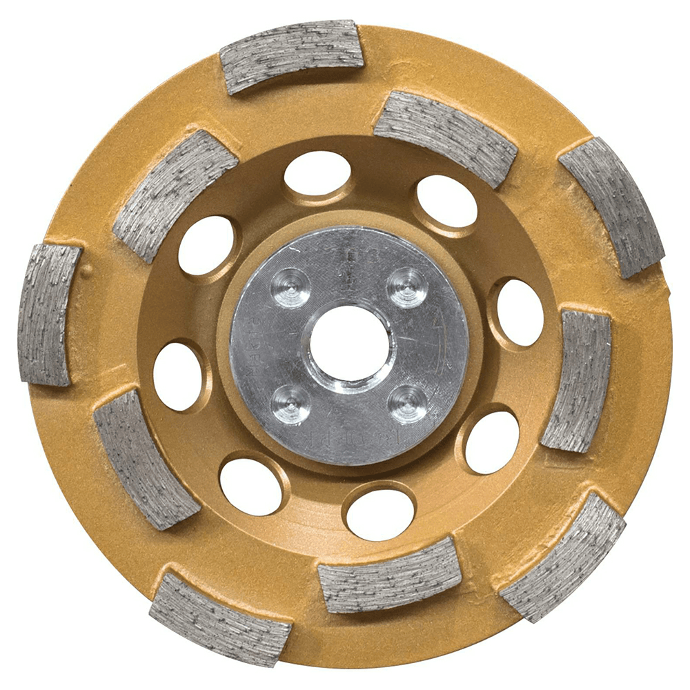 4-1/2" Low-Vibration Double Row Diamond Cup Wheel
