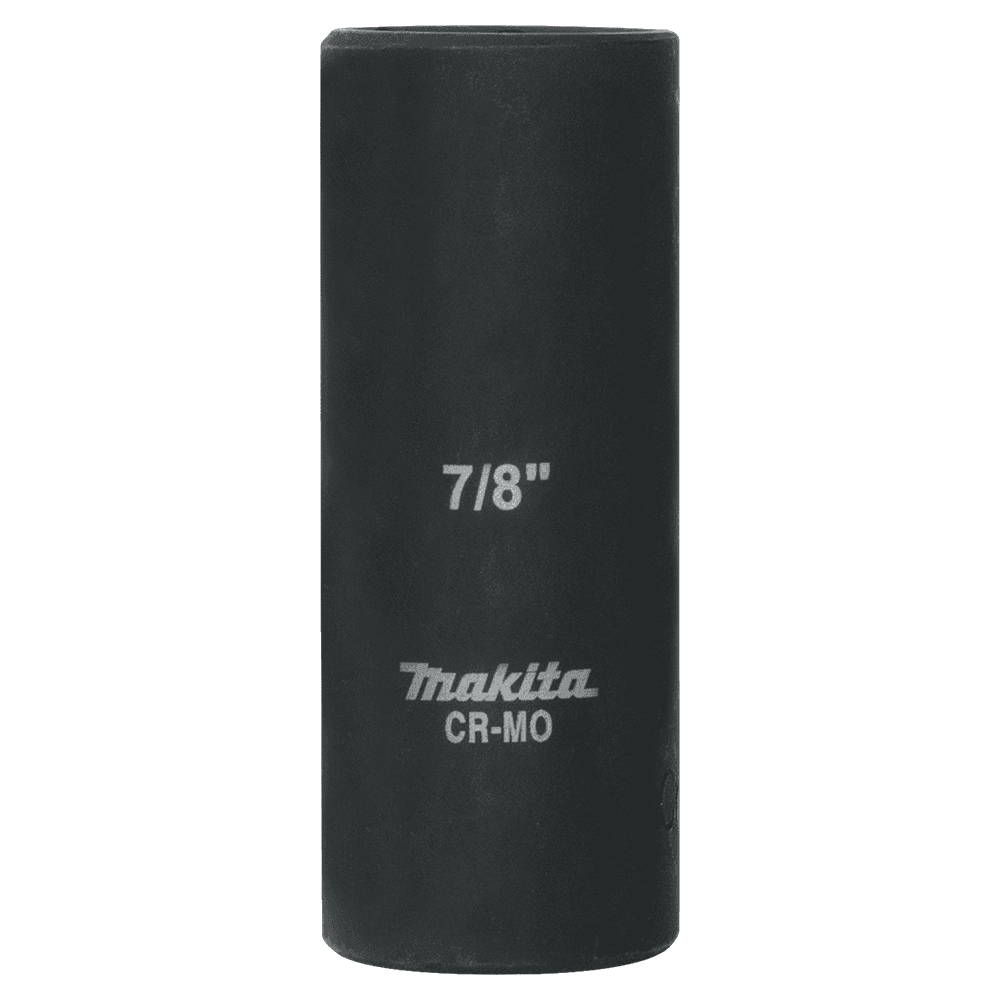 7/8" Deep Well SAE Impact Socket, 1/2" Drive