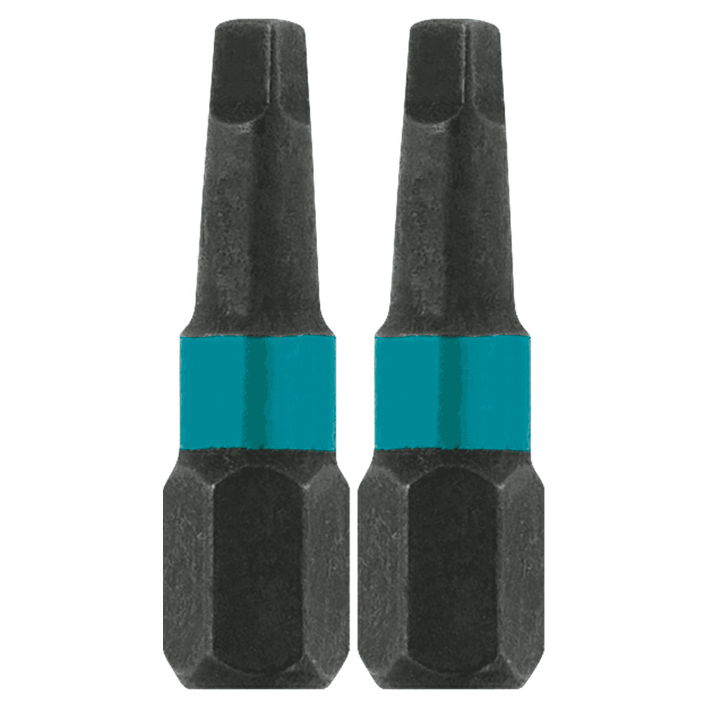 #2 x 1" ImpactX Square Drive Recess Insert Bit (2/Pack)