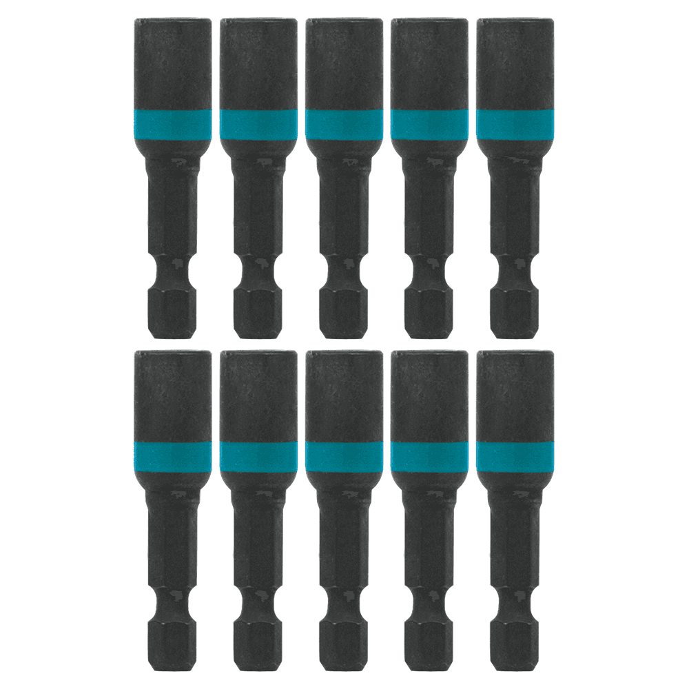 1-3/4" ImpactX Magnetic Nut Driver, 1/4" Shank (10/Pack)