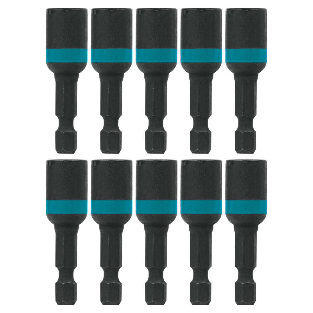 5/16" x 1-3/4" ImpactX Magnetic Nut Driver, 1/4" Shank (10/Pack)