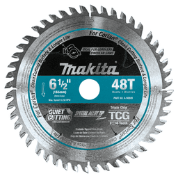 6-1/2" x 48 Teeth Carbide-Tipped Cordless Plunge Saw Blade