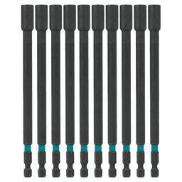 1/4" x 6" ImpactX Magnetic Nut Driver, 1/4" Shank (10/Pack)
