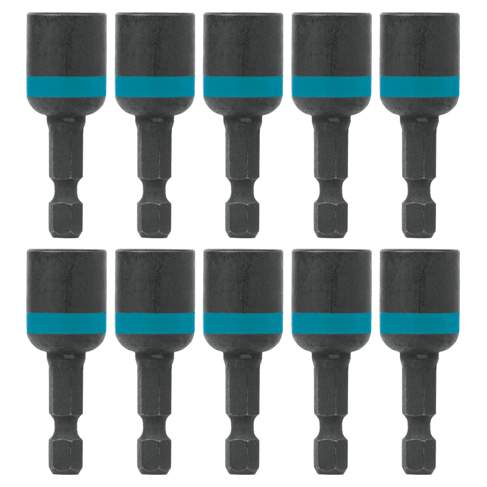 7/16" x 1-3/4" ImpactX Magnetic Nut Driver, 1/4" Shank (10/Pack)