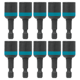 7/16" x 1-3/4" ImpactX Magnetic Nut Driver, 1/4" Shank (10/Pack)