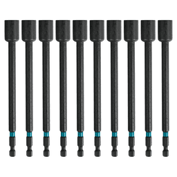 7/16" x 6" ImpactX Magnetic Nut Driver, 1/4" Shank (10/Pack)