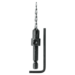 9/64" Countersink Drill Bit with Hex Wrench