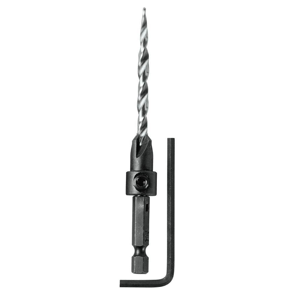 3/16" Countersink Drill Bit with Hex Wrench