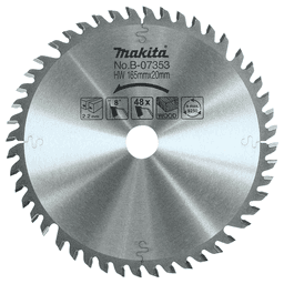 6â€‘1/2" x 48 Teeth Cross/Rip/Plunge Cut Saw Blade