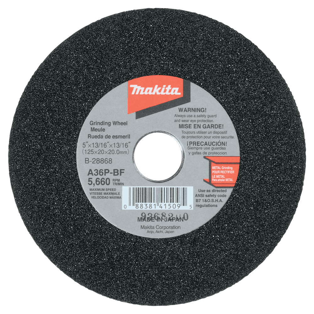 5" 36 Grit  Grinding Wheel