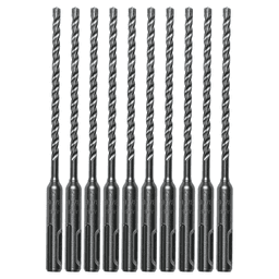 3/16" x 6" 3-Cutter SDS-PLUS Drill Bit (10/Pack)