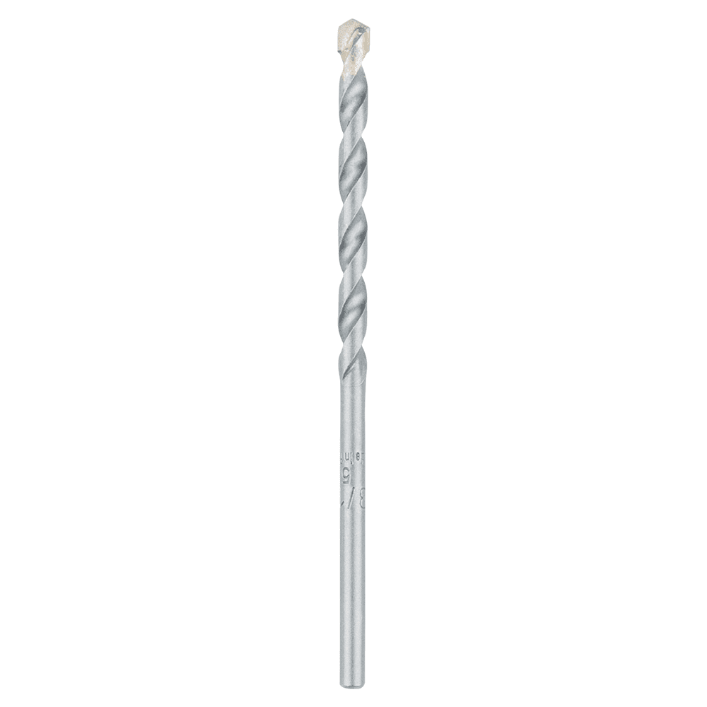 3/16" x 3-1/2" Carbide Tipped Percussion Masonry Hammer Drill Bit