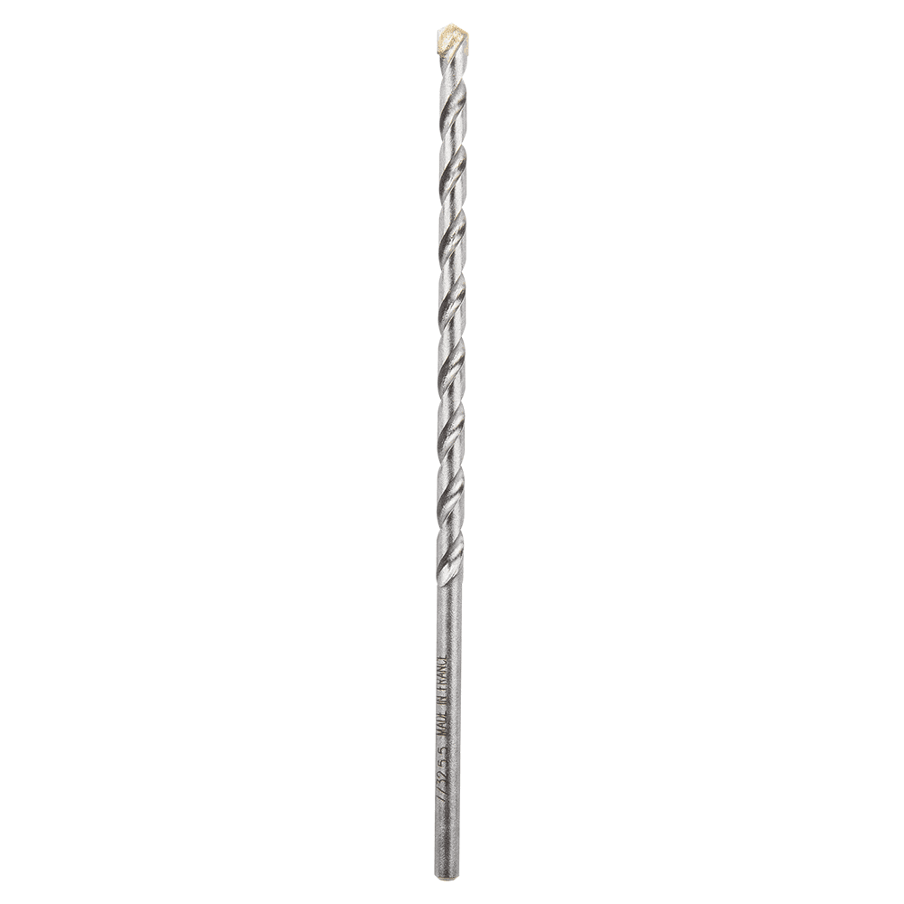 7/32" x 6" Carbide Tipped Percussion Masonry Hammer Drill Bit