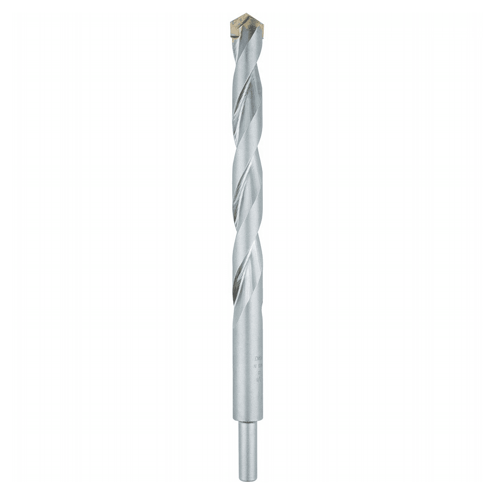 7/8" x 12" Carbide Tipped Percussion Masonry Hammer Drill Bit