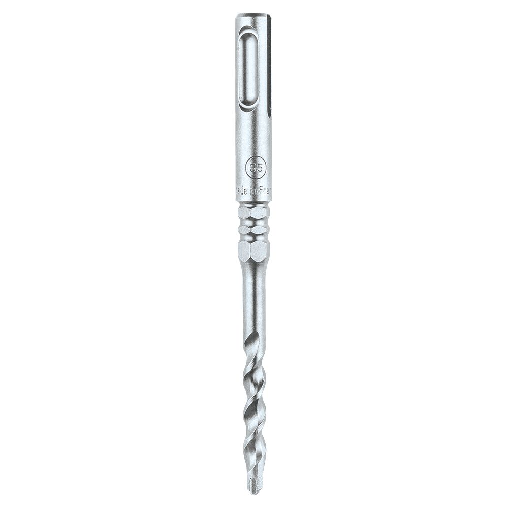 1/4" x 5" 2-Cutter SDS-PLUS Hex Bit