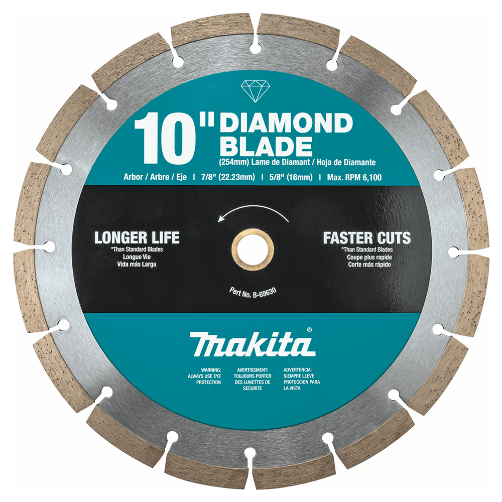 10" Segmented General Purpose Diamond Blade