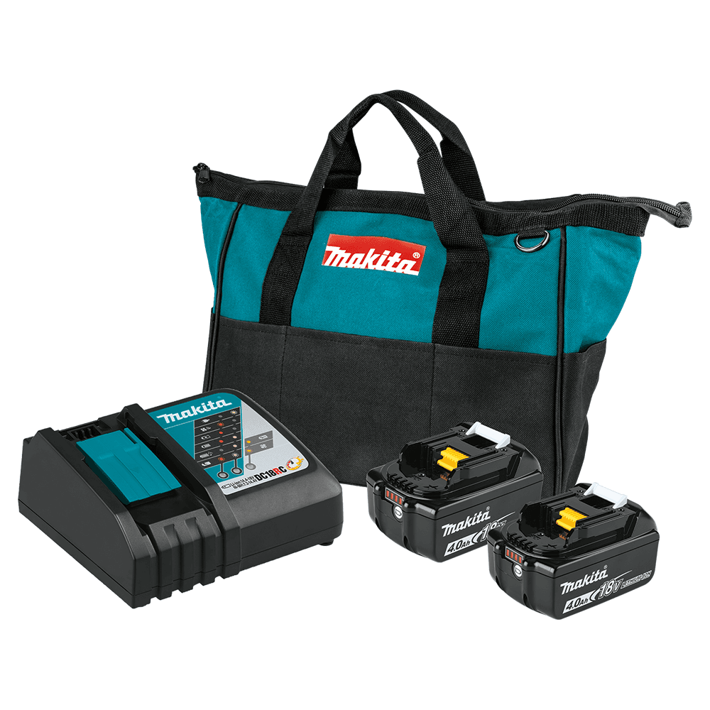 18V LXT Lithium-Ion Battery/Rapid Optimum Charger Starter Pack (4.0Ah)