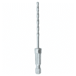 1/8" x 3" Masonry Drill Bit, 1/4" Hex Shank