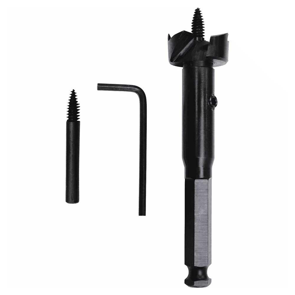 1-1/8" Self Feed Bit, 1/2" Shank