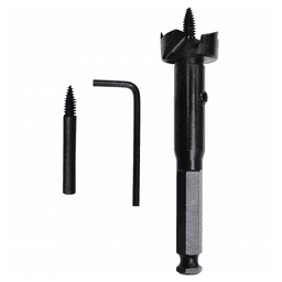 1-1/8" Self Feed Bit, 1/2" Shank