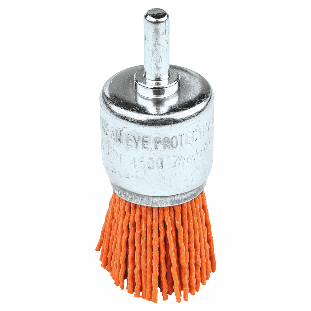80 Grit 1-1/4" Nylon End Brush