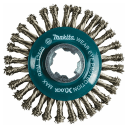 4-1/2" X-Lock Stainless Steel Stringer Bead Twist Wire Wheel