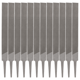 6" Flat Files, 12/Pack