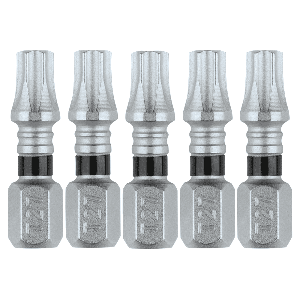 1" Impact XPS T27 Torx Insert Bit, (5/Pack)