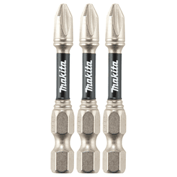 #2 x 2" Impact XPS Phillips Drive Power Bit, 1/4" Shank (3/Pack)