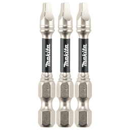 #2 x 2" Impact XPS Square Drive Power Bit, 1/4" Shank (3/Pack)
