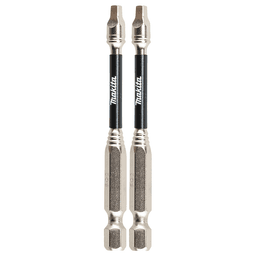 #2 x 3" Impact XPS Square Drive Power Bit, 1/4" Shank (2/Pack)