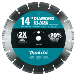 14" Segmented Hard Material Diamond Blade