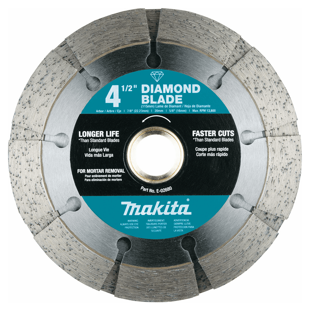 4â€‘1/2" Dual Sandwich Diamond Blade