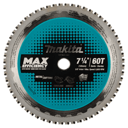 7-1/4" x 60 Teeth Carbide-Tipped Max Efficiency Saw Blade