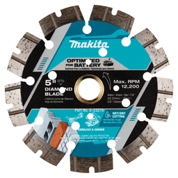 5" Segmented General Purpose Thin Kerf Diamond Blade