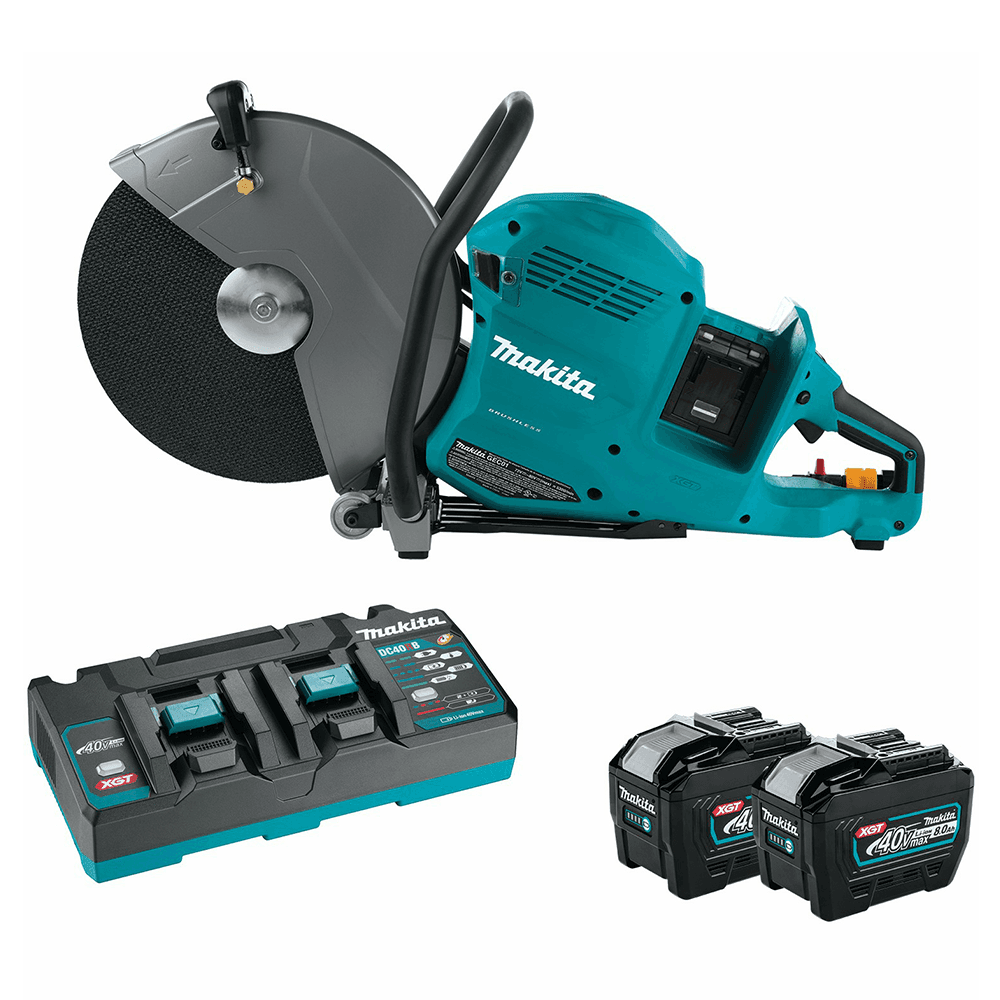 80V Max (40V Max x2) XGT Brushless 14" Power Cutter Kit with AFT/Electric Brake (8.0Ah)
