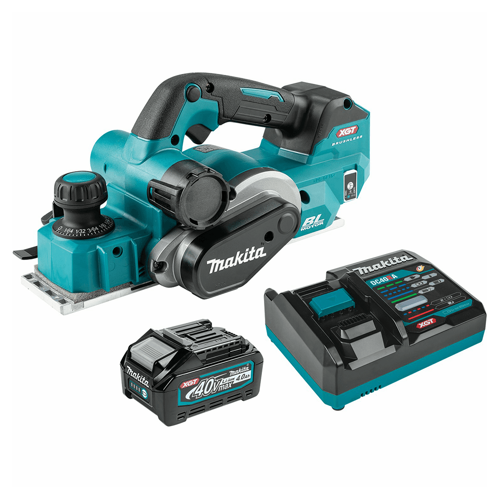 40V max XGT Brushless Cordless 3-1/4" Planer Kit with AWS Capable (4.0Ah)