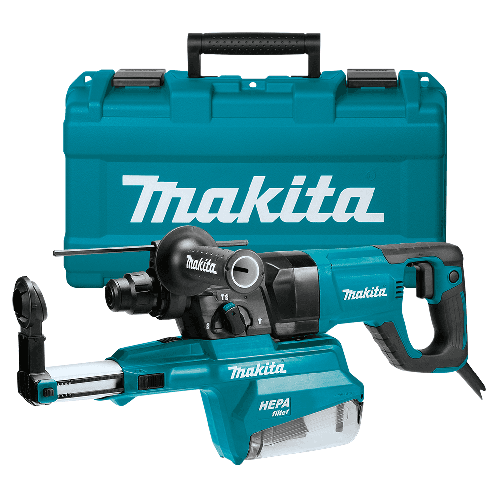 1" SDS-PLUS AVT Rotary Hammer with HEPA Dust Extractor/D-Handle