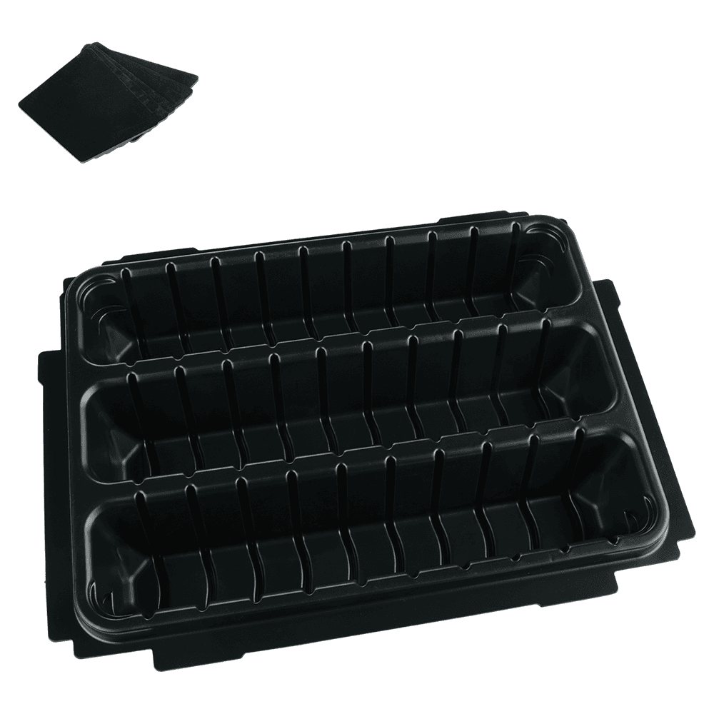 MAKPAC Interlocking Case 3 Row Insert Tray