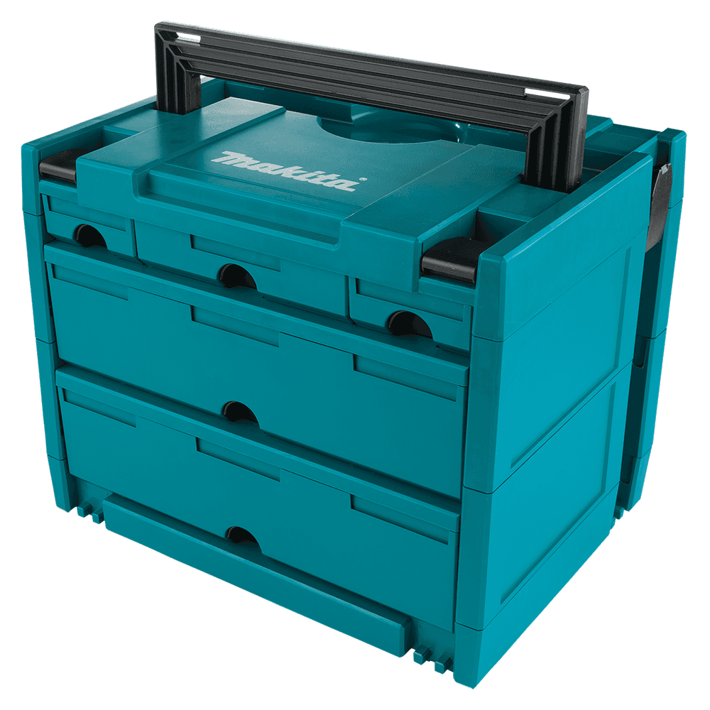 MAKPAC 5 Drawer Interlocking Case