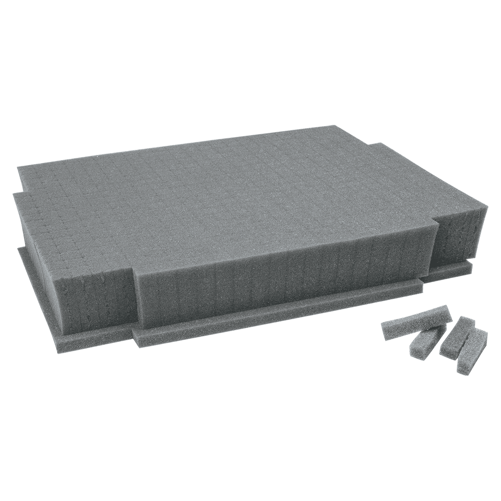 Customizable Foam Insert for MAKPAC Interlocking Cases