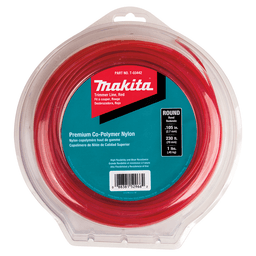 230' x 0.105" Round Trimmer Line, Red