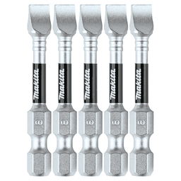 #8 x 2" Impact XPS Slotted Power Bit, 5/Pack