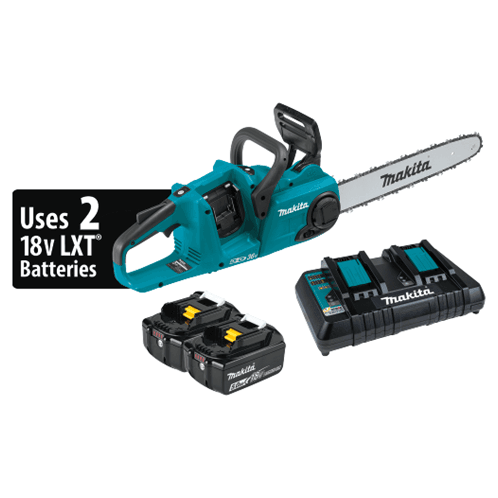 36V LXT Brushless 16" Chain Saw Kit (5.0Ah)