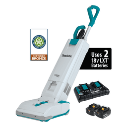 18V x 2 LXT Brushless 1.3 Gallon HEPA Filter 12" Upright Vacuum Kit (6.0Ah)