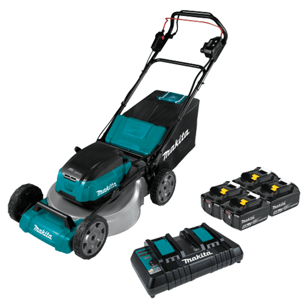 36V LXT Brushless 18" Self‑Propelled Commercial Lawn Mower Kit with 4 Batteries (5.0Ah)