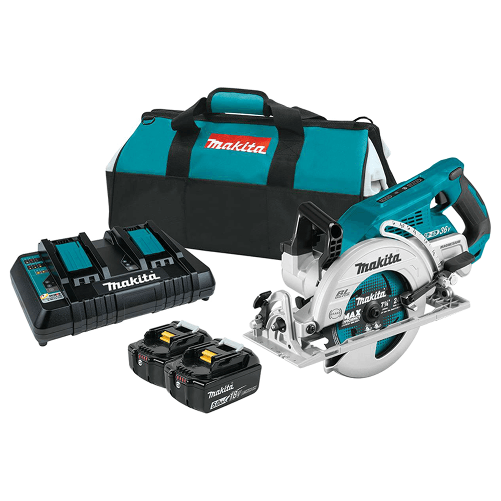 36V LXT Brushless Rear Handle Cross-Cut 7-1/4" Circular Saw Kit (5.0 Ah)